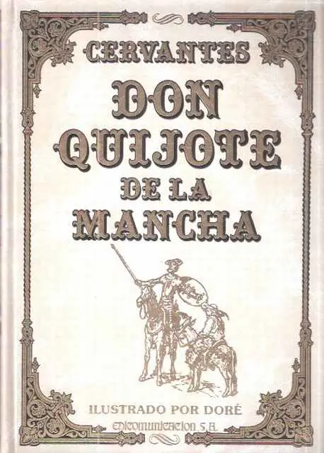 Portada de Don Quijote de la Mancha