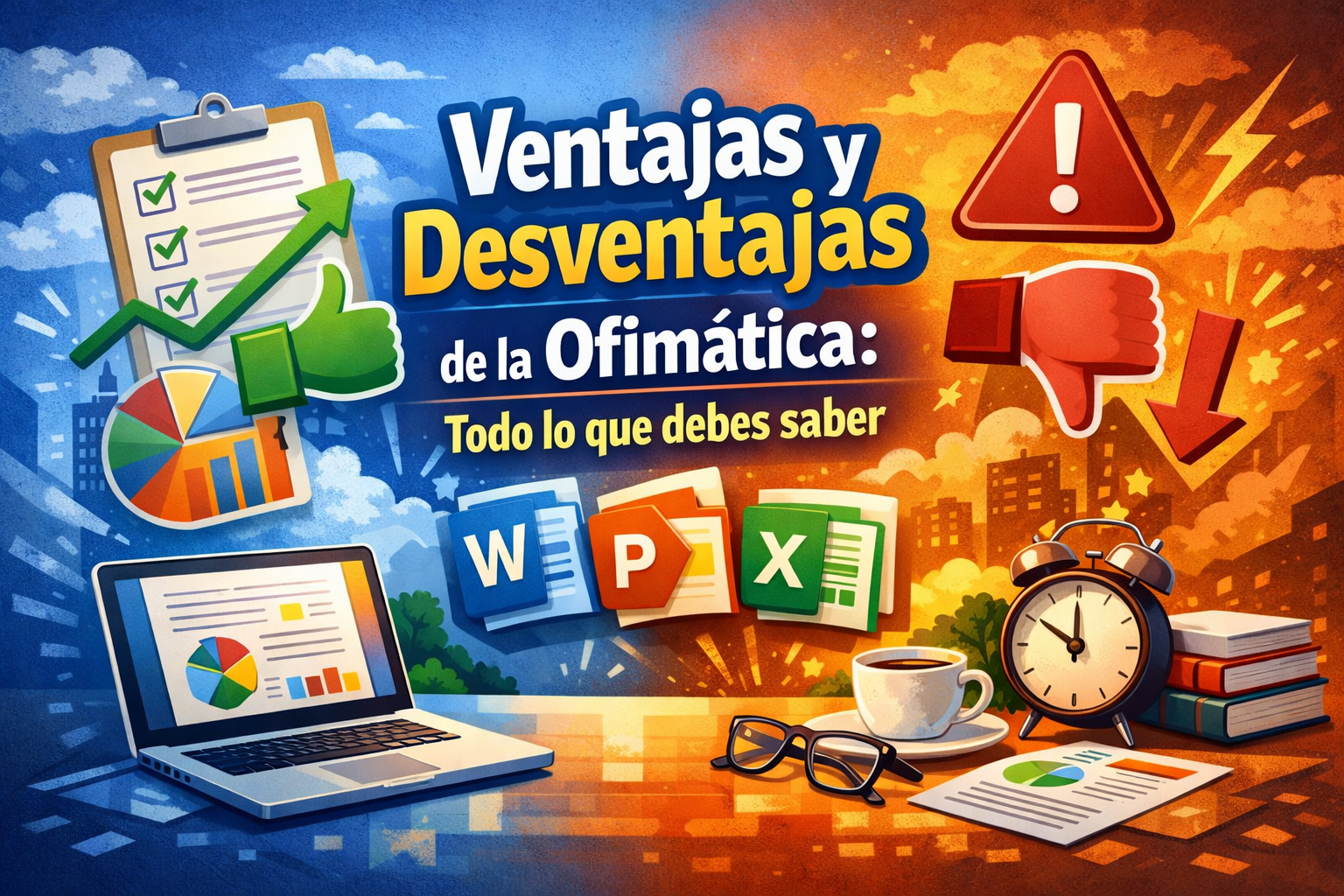 Ventajas y desventajas de la ofimática: todo lo que debes saber