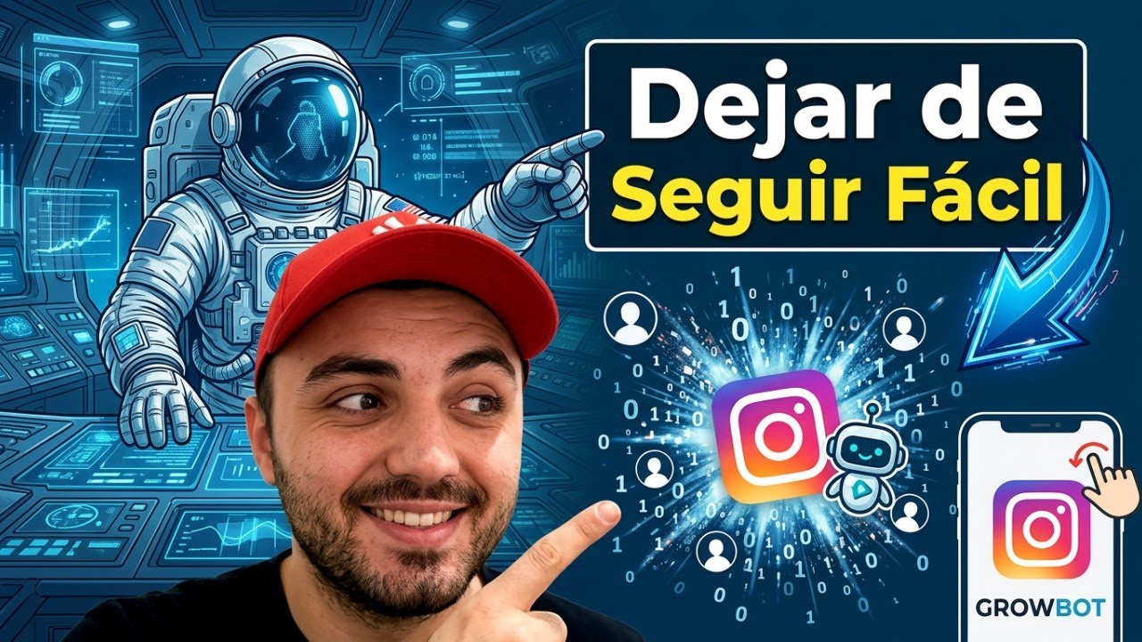 Aprende a dejar de seguir personas en Instagram automáticamente con Growbot y apps gratuitas