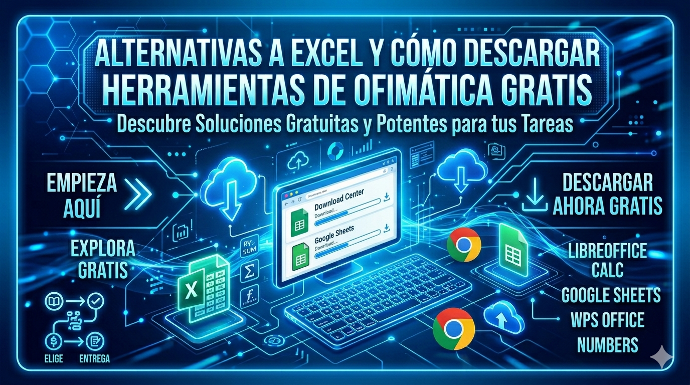 Descargar Excel y LibreOffice: Guía de alternativas y recursos gratuitos