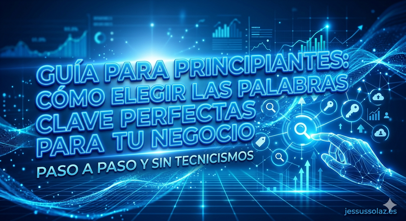 Guía para principiantes: Cómo elegir las palabras clave perfectas para tu negocio