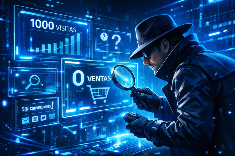 El misterio de las 1.000 visitas y las 0 ventas: Cómo averiguar por qué tu web no funciona