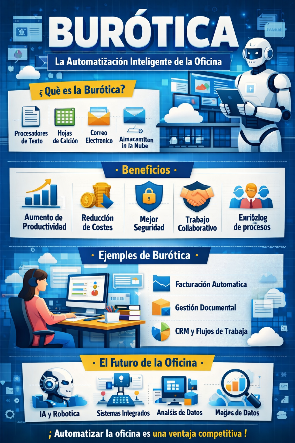 Imagen del artículo: Burótica: la automatización inteligente de la oficina moderna