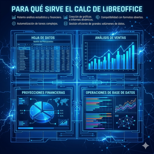 Imagen 2 del artículo: ¿Qué es LibreOffice Calc y para qué sirve?