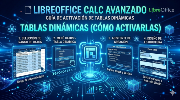Imagen del artículo: LibreOffice Calc avanzado