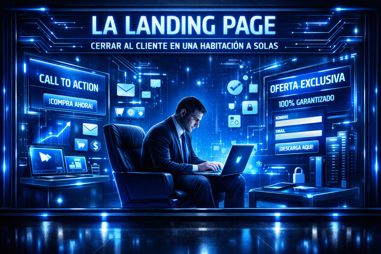 Imagen 2 del artículo: Web corporativa vs. Landing Page: La diferencia entre informar a tu cliente y cerrarlo en una habitación a solas