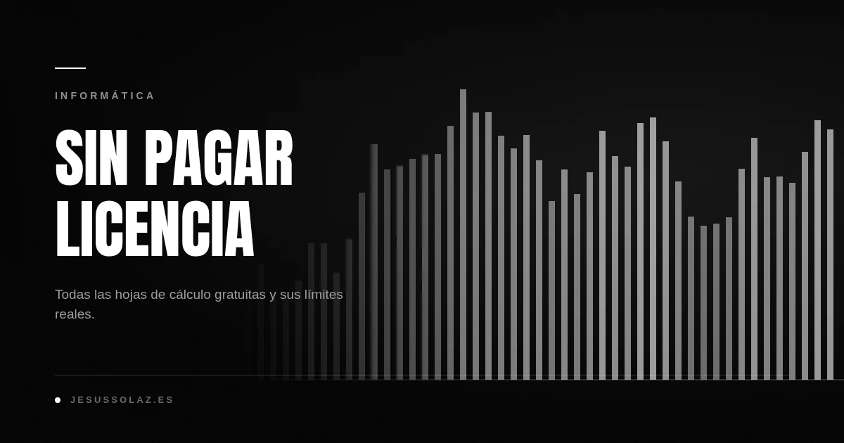 Portada del artículo Hojas de cálculo gratis: todas las opciones reales