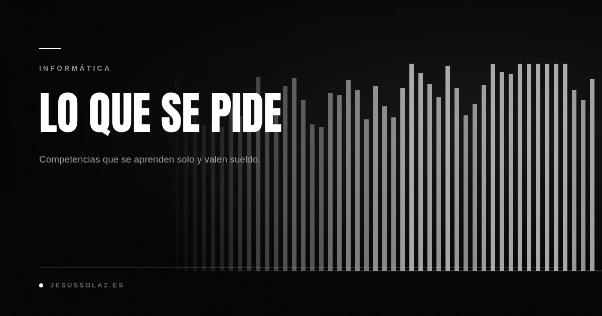 Las habilidades digitales que más se piden ahora